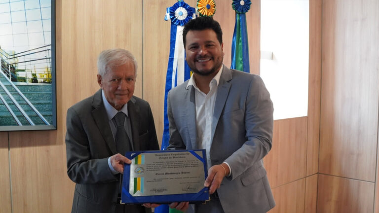 Presidente da Alero recebe desembargador Eurico Montenegro Júnior - News Rondônia
