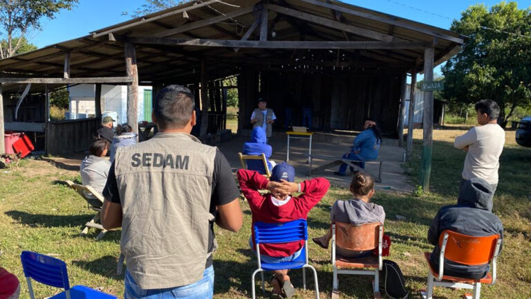 Sedam leva ações de educação ambiental às aldeias indígenas de Alto Alegre dos Parecis e Parecis