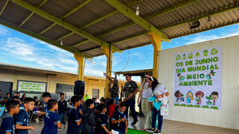Sedam dá início às atividades da Semana do Meio Ambiente em escola, na zona Sul da Capital