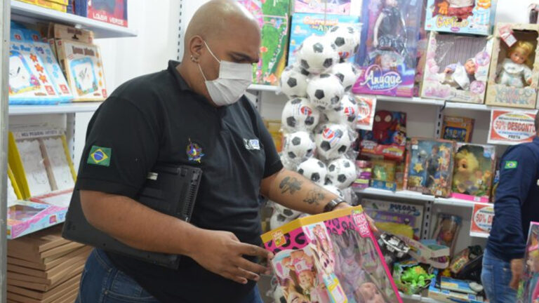 Operação do Ipem em Rondônia fiscaliza normas de segurança em brinquedos - News Rondônia