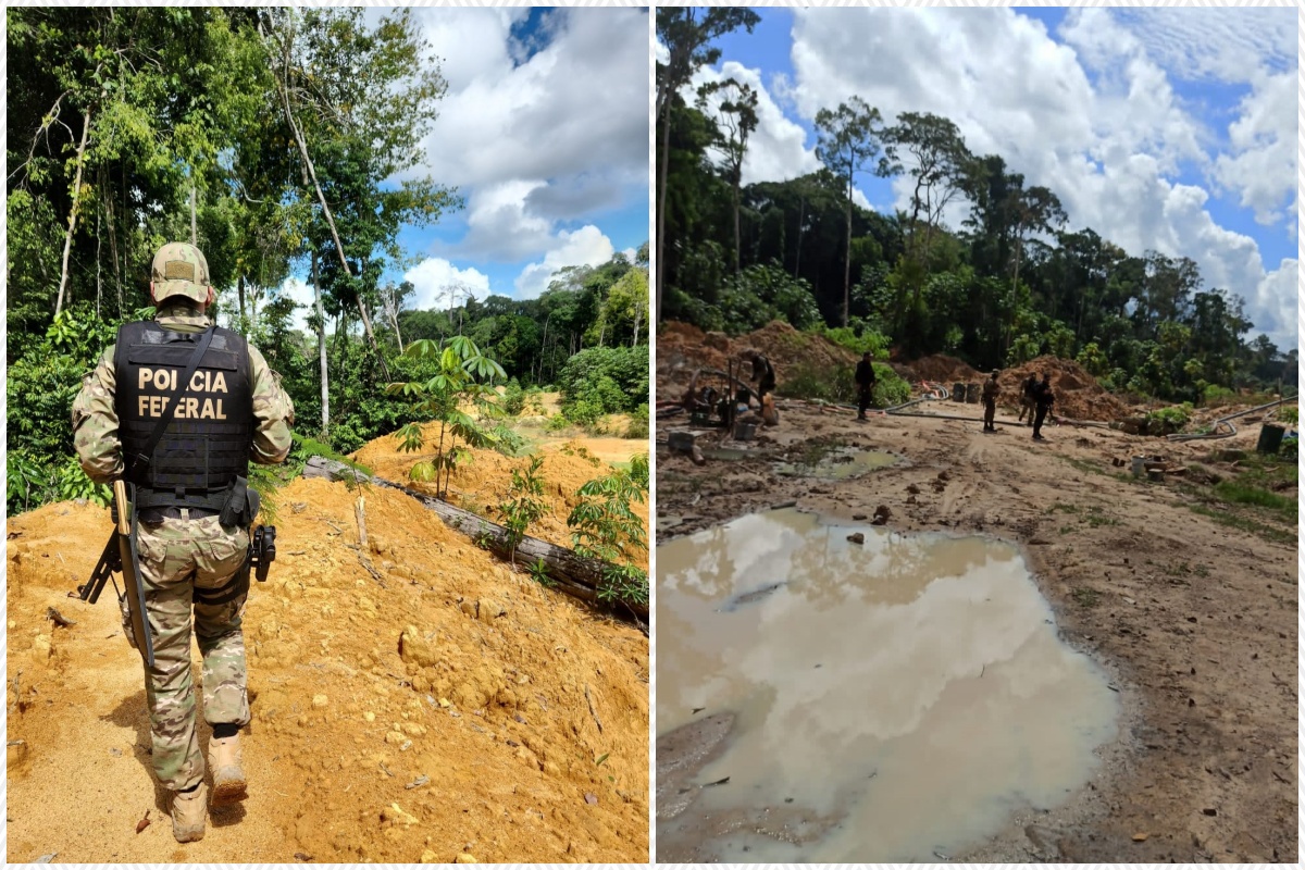 Polícia Federal deflagra a operação INTRUSO para combater extração ilegal de minérios em Terra Indígena - News Rondônia