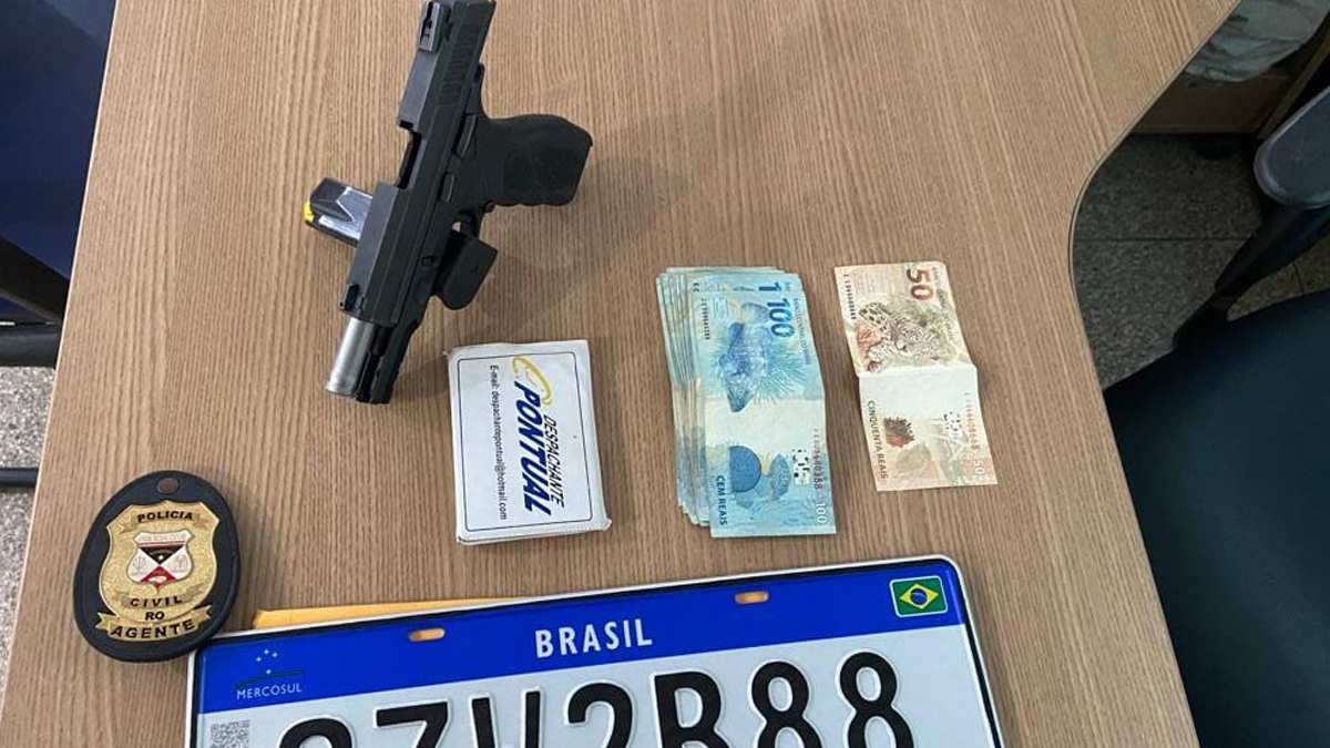 Bando é preso negociando armas e munições furtadas para abastecer facção criminosa da zona leste - News Rondônia