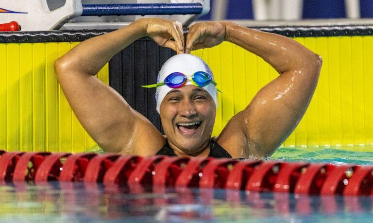 Nacional de natação paralímpica acaba com recorde das Américas