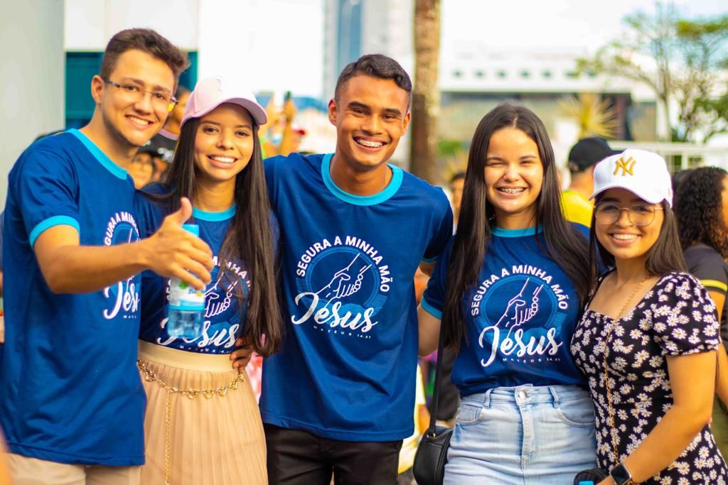 MARCHA PARA JESUS: Luís Norberto participa da 29º Edição em Porto Velho e ganha destaque como jovem
