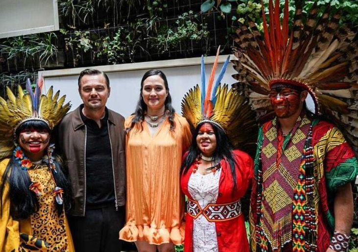 Leonardo DiCaprio junta-se com indígenas e pede que o ‘Senado’ derrube o marco temporal - News Rondônia