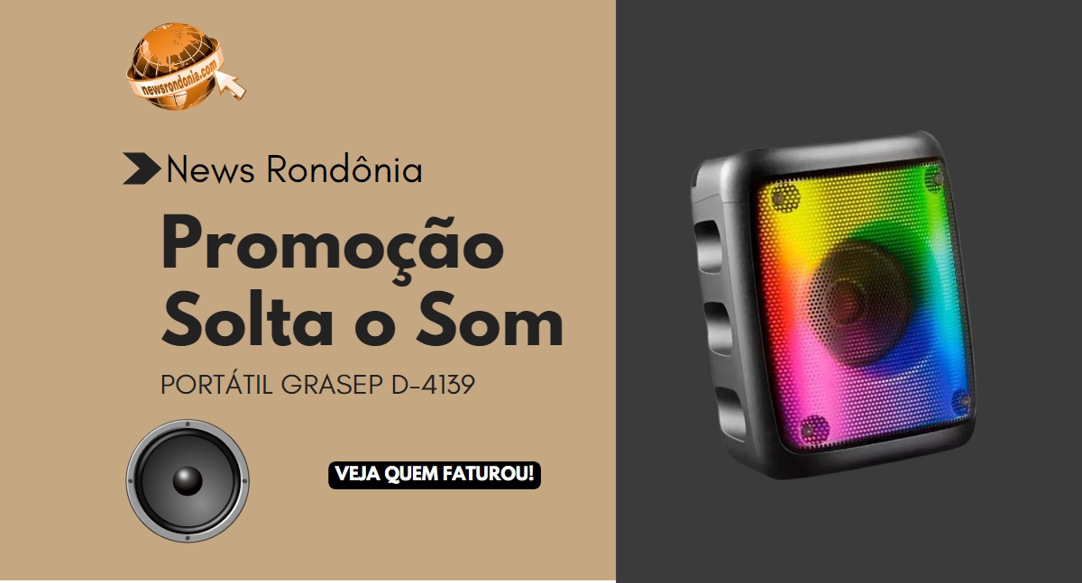 News Rondônia anuncia ganhador da Promoção Solta o Som - News Rondônia
