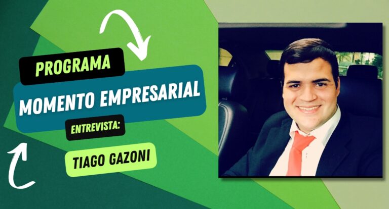 André Henrico entrevista Tiago Gazoni da ATO Praia no 'Momento Empresarial
