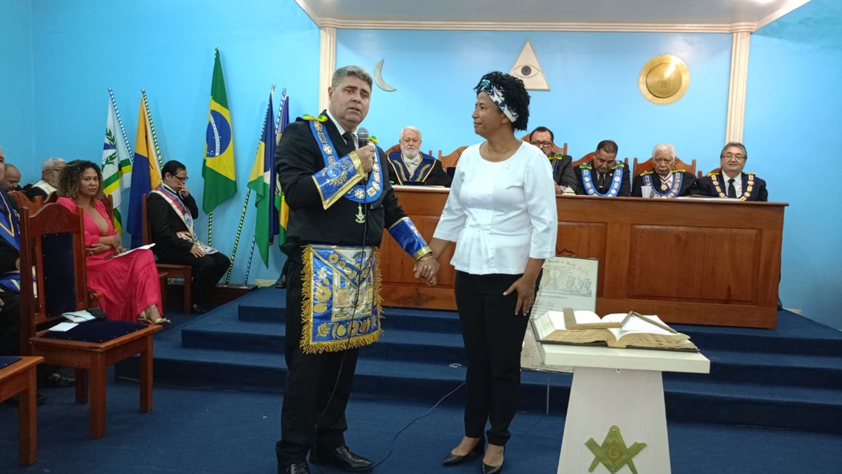 Deputada federal Sílvia Cristina participa da posse do grão mestre do Grande Oriente do Brasil em Rondônia