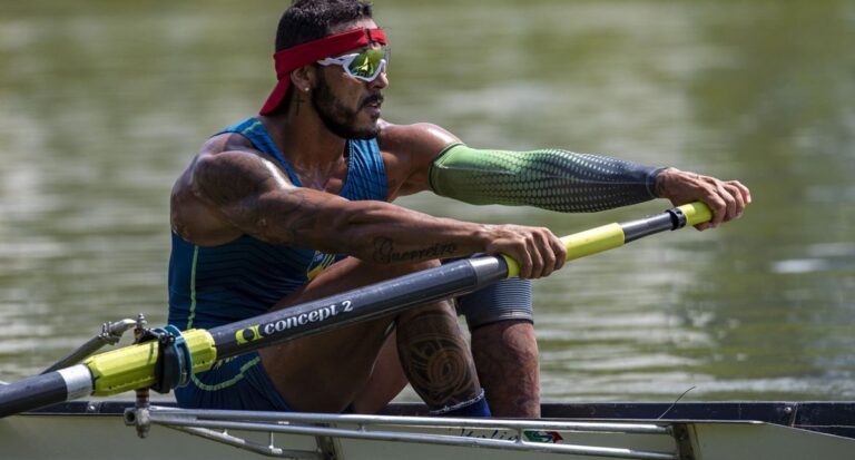 Brasil garante prata na Copa do Mundo de remo paralímpico Medalha veio com Diana Barcelos e Valdeni Junior (foto)