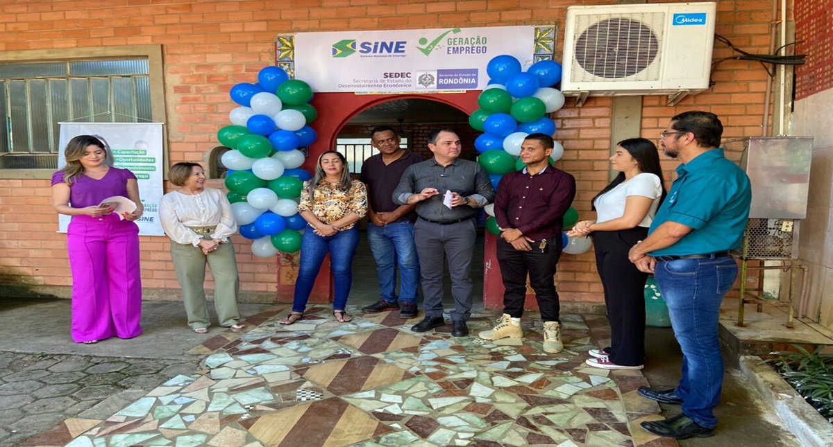 Nova unidade do Sine Estadual é inaugurada na Zona Leste de Porto Velho - News Rondônia Nova unidade do Sine Estadual é inaugurada na Zona Leste de Porto Velho
