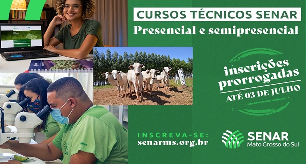 Espigão do Oeste terá cursos em Agronegócio e Zootecnia oferecidos pelo SENAR