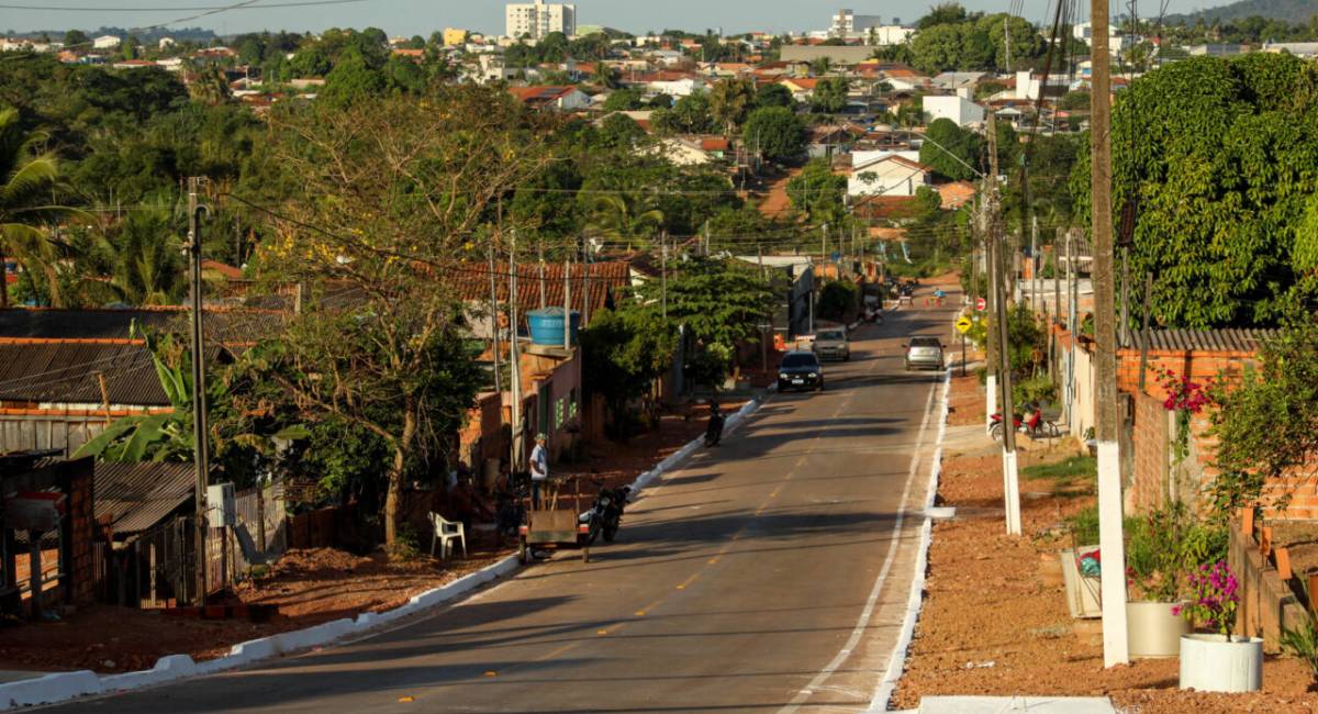 Terreno onde será construído Complexo da Polícia Civil em Cacoal é documentado pelo Governo do Estado