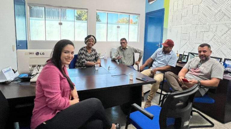 Deputada Sílvia Cristina vistoria obras de bloqueteamento em Nova União e anuncia recurso para estádio - News Rondônia