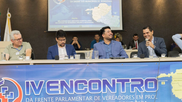 Deputado Cássio Gois fortalece ações em prol da Saúde durante Encontro da Frente Parlamentar de Vereadores - News Rondônia
