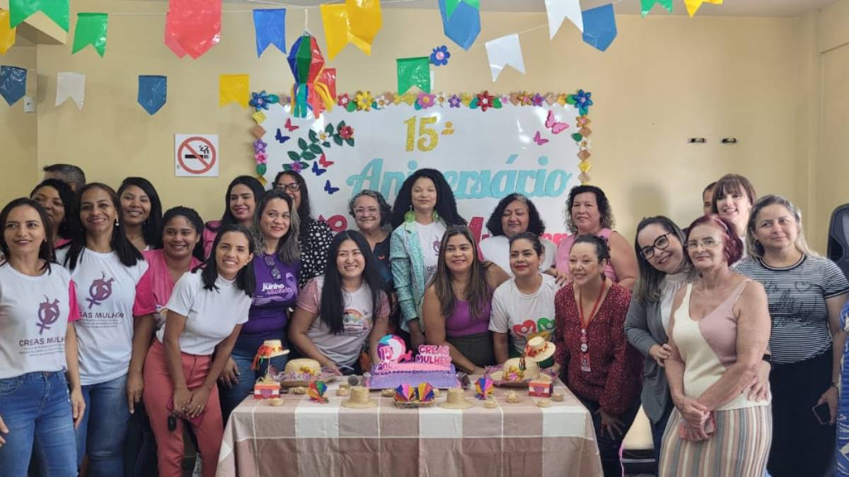 Creas Mulher comemora 15 anos de implantação e serviços prestados às mulheres vítimas de violência doméstica em Porto Velho