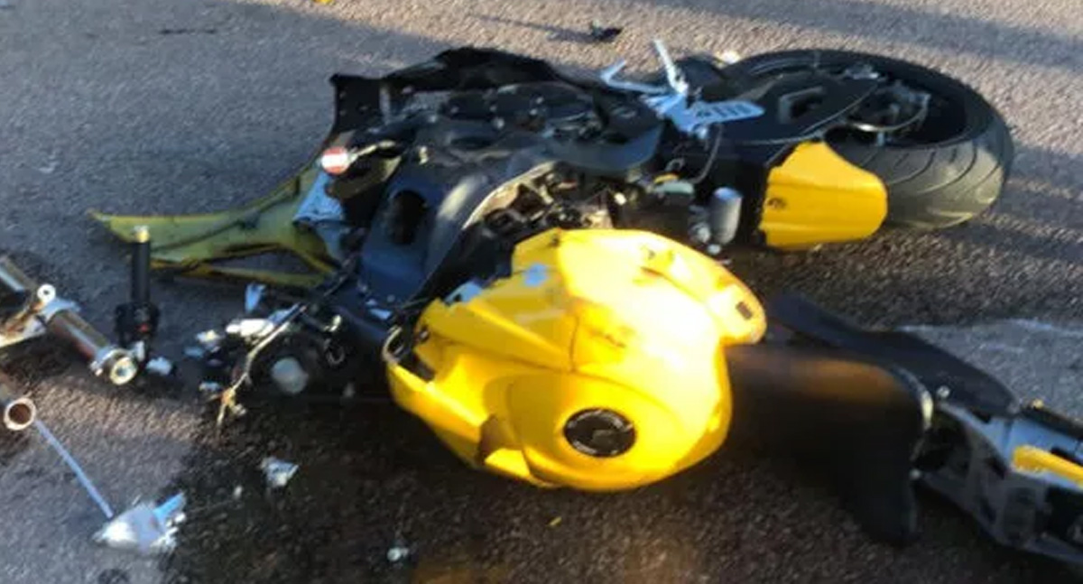 ASSISTA: Câmera registrou acidente que matou piloto de moto de alta cilindrada