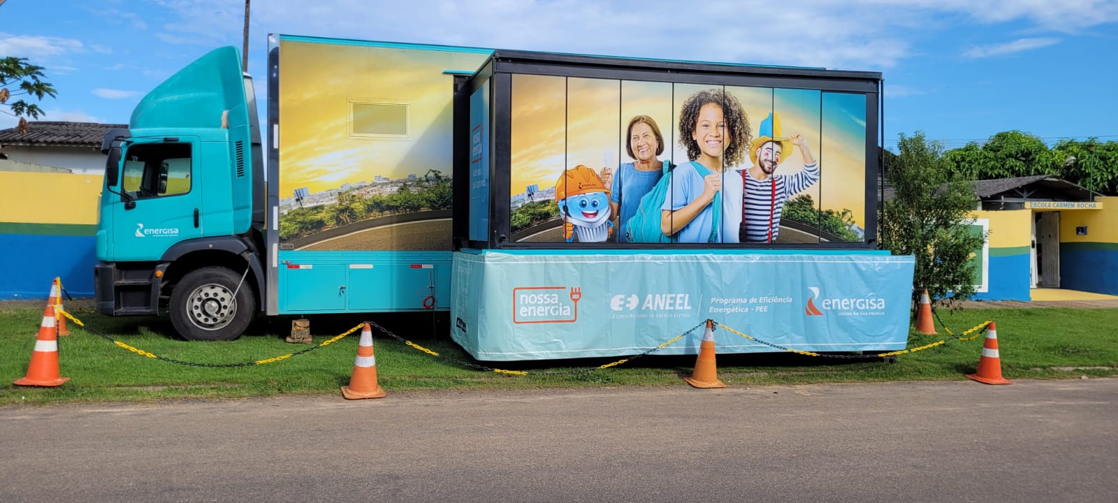 Nova Mamoré recebe caminhão itinerante da Energisa