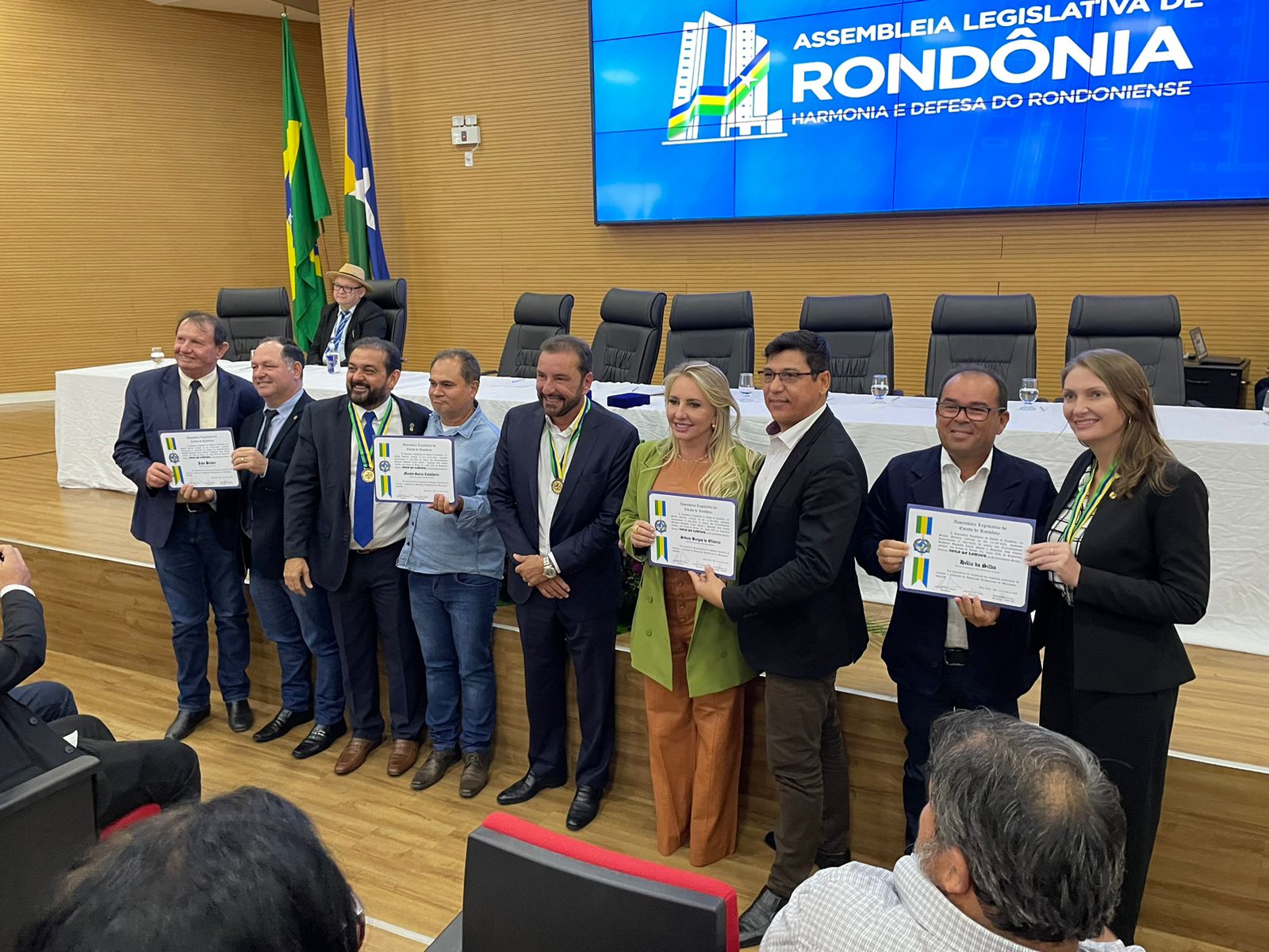 AROM é homenageada na Assembleia Legislativa de Rondônia pela passagem dos seus 30 anos de história.