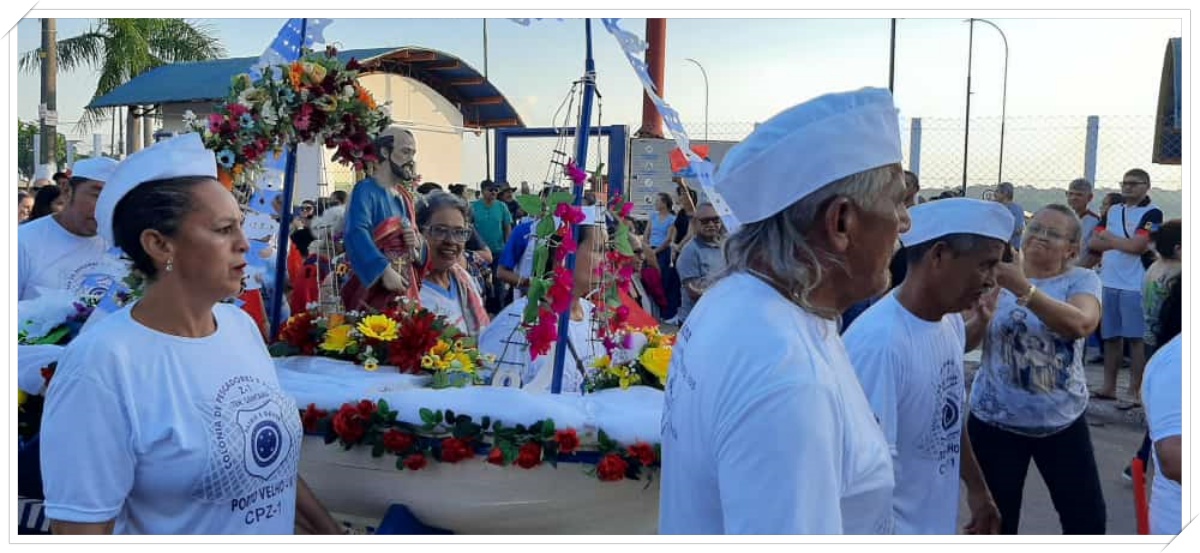 SÃO PEDRO: romeiros saem pelas ruas da capital em devoção ao primeiro papa da igreja católica - News Rondônia
