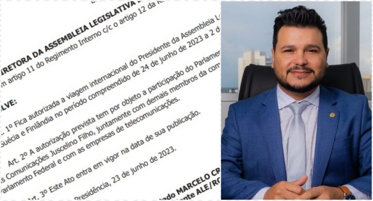 Após autorização da Assembleia, Marcelo Cruz embarca para a Europa onde integra missão do Ministro das Comunicações - News Rondônia