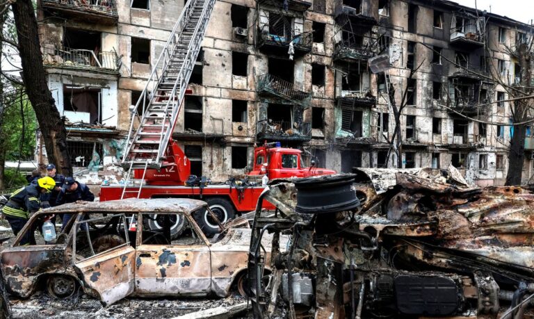 Ataque russo em Kryvyi Rih deixa seis mortos e 25 feridos