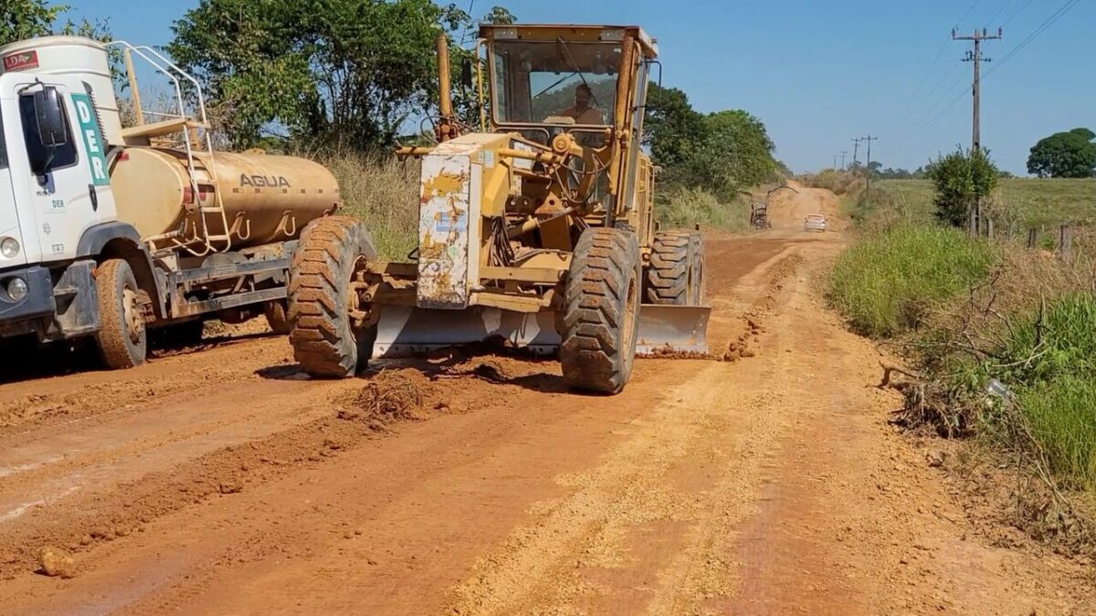 Governo conclui nesta semana 50% da recuperação da malha viária em Ji-Paraná