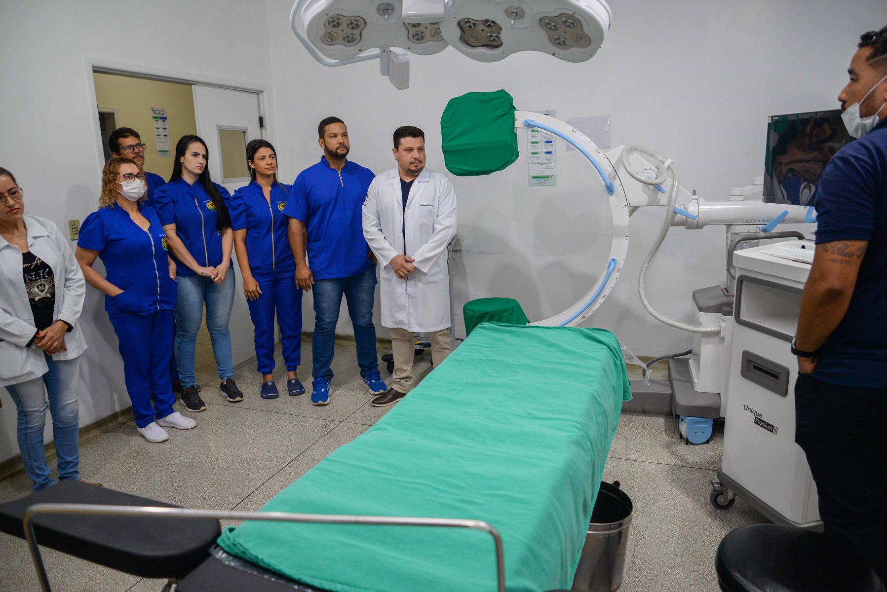 Prefeitura realiza treinamento para manuseio do arco cirúrgico