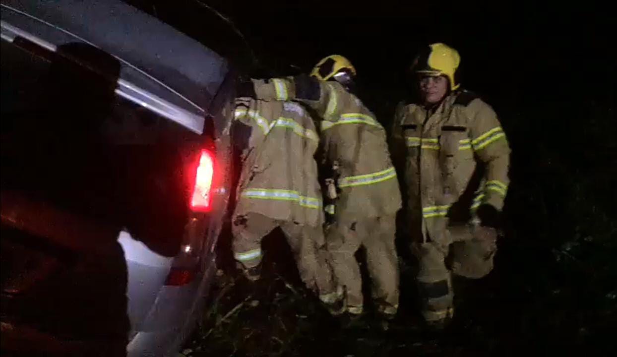 Grave Acidente na BR-364: carro cai em ribanceira após colisão na capital - News Rondônia