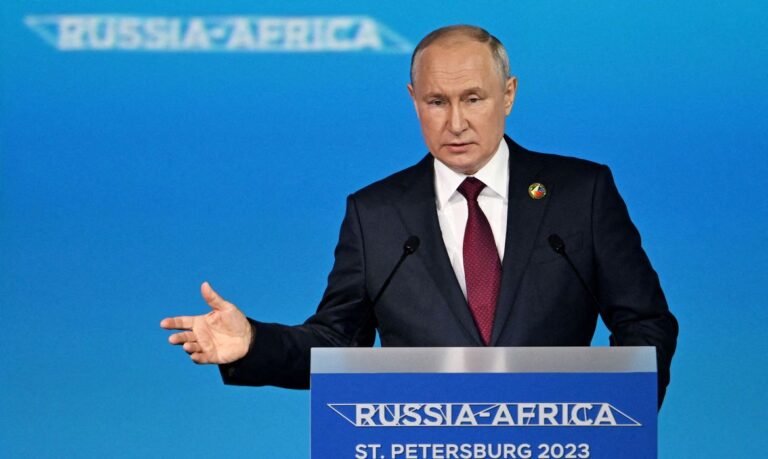 Líderes da África pressionam Putin por plano de paz na Ucrânia