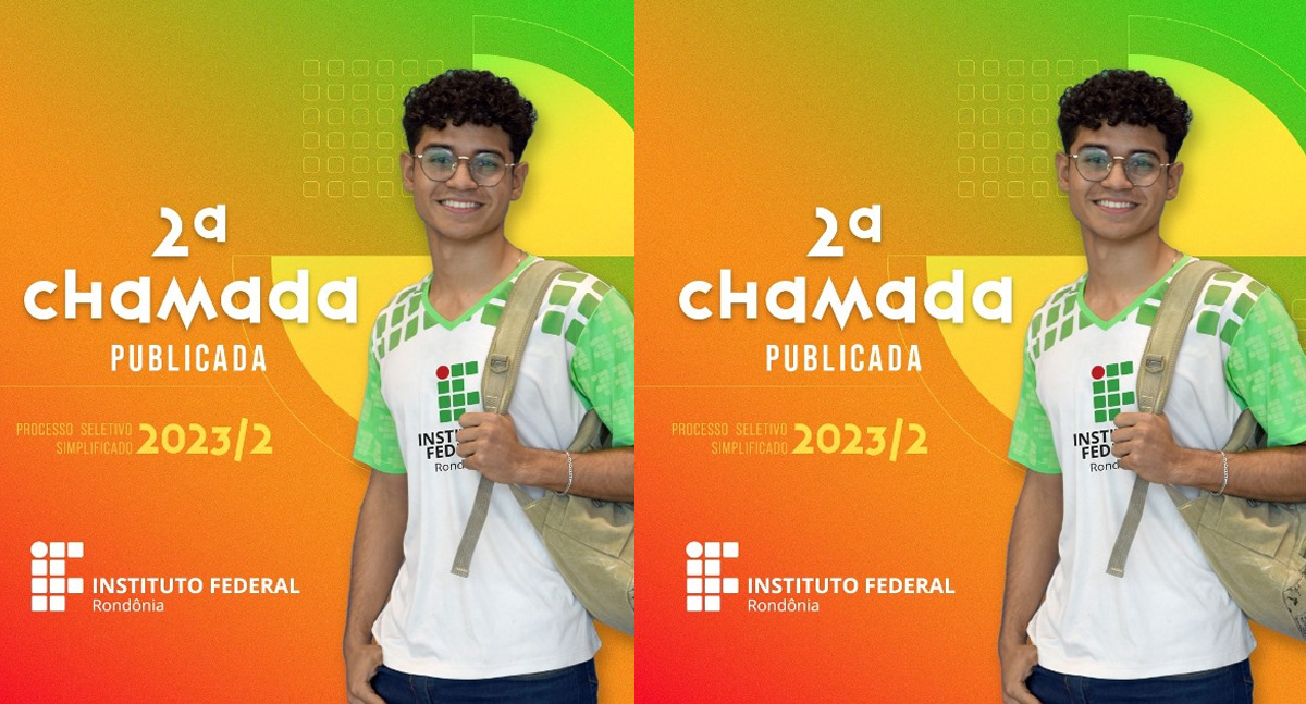 2ª chamada do Processo Seletivo do IFRO convoca novos aprovados para matrícula