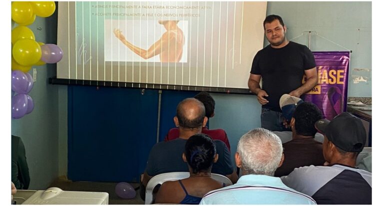 Saúde realiza ação de conscientização e combate à hanseníase em Jaci-Paraná