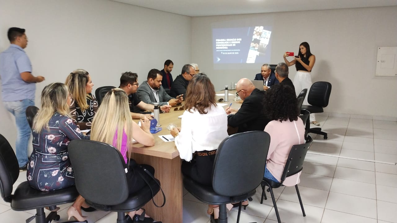 Conselhos Profissionais de Rondônia se unem em prol do fortalecimento das profissões e devem fundar a ASCOP/RO