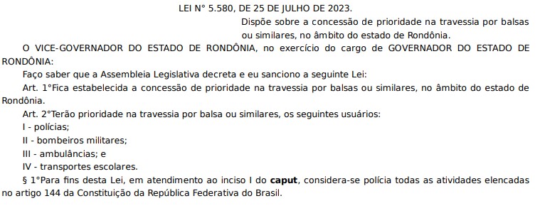 Policiais, bombeiros, ambulâncias e ônibus escolares ganham preferência no embarque em balsas em Rondônia - News Rondônia