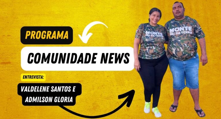 Programa Comunidade News entrevista: Valdelene Santos e Admilson Gloria - News Rondônia