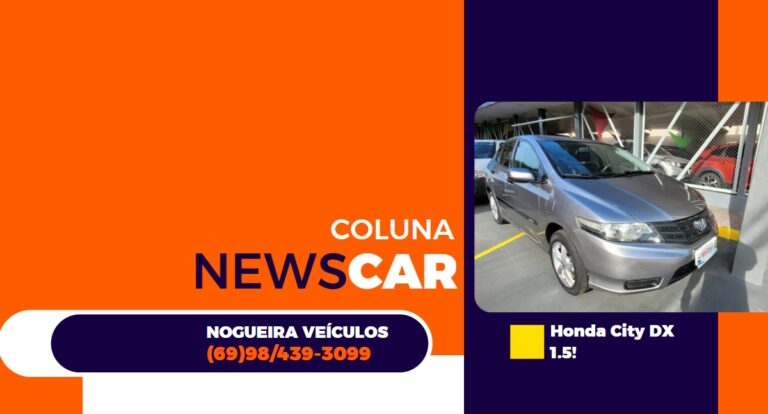 Venda de veículo Honda City DX 1.5 - News Rondônia
