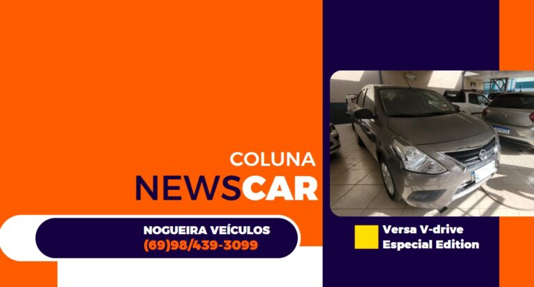 Venda de veículo Versa V-Drive Especial Edition 1.6 Flex - News Rondônia