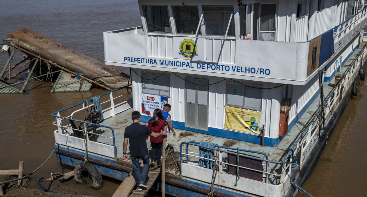 Município investe em segurança do trabalho para tripulação do Barco Saúde - News Rondônia Município investe em segurança do trabalho para tripulação do Barco Saúde