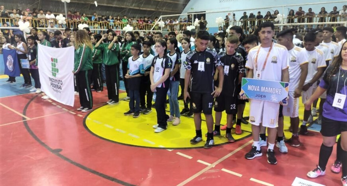 Fase Regional Mamoré dos Jogos Escolares de Rondônia inicia no município de Guajará-Mirim