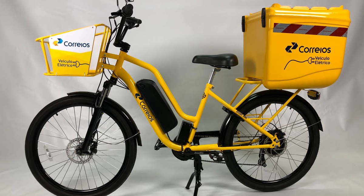 Correios amplia o uso de bicicletas elétricas em todo o país