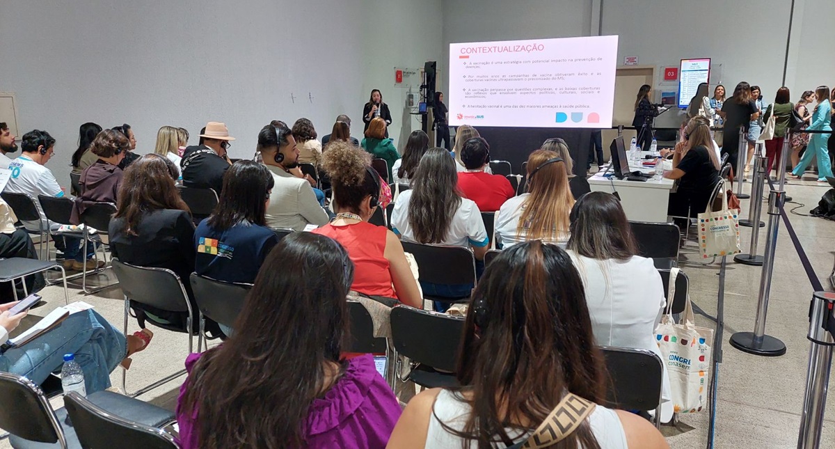 Vacinação itinerante em Porto Velho se destaca na Oficina Nacional do ImunizaSUS