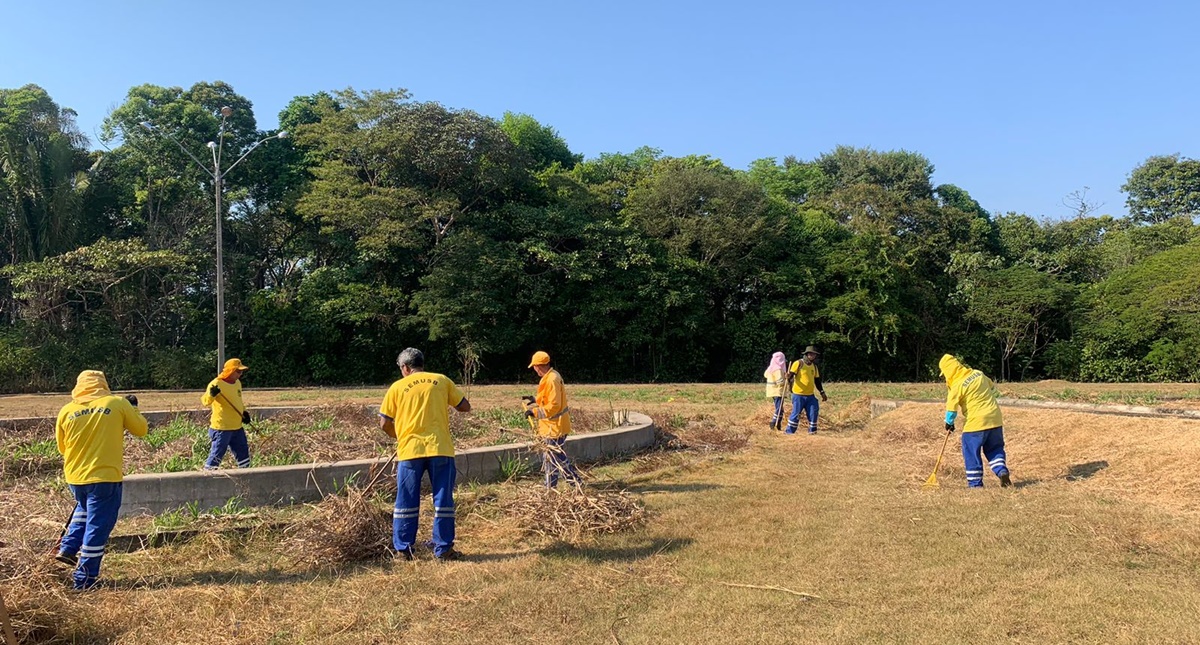 Limpeza da cidade é ação permanente da Prefeitura de Porto Velho