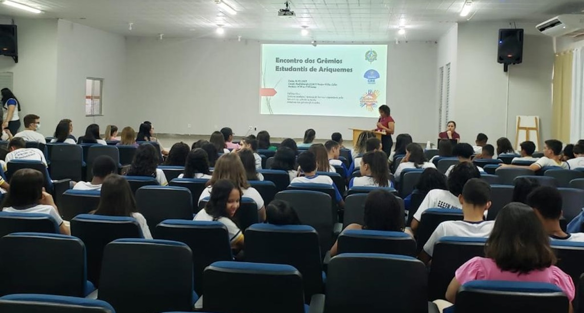 Projeto de Grêmio Estudantil na Rede Pública Estadual de Ensino ganha destaque em Ariquemes