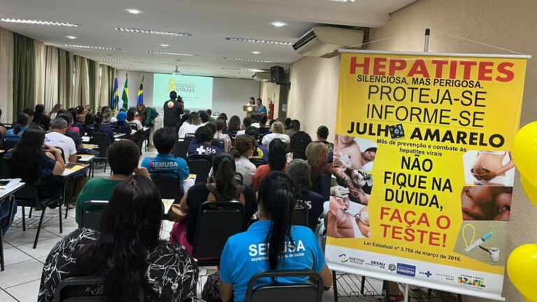 Workshop de Hepatites Virais reúne profissionais da saúde municipal e estadual