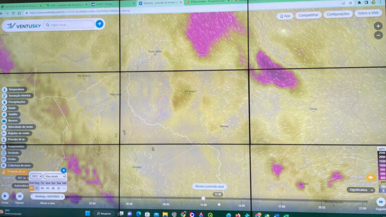 Fumaça monitorada pela Sedam muda de direção e não atinge mais Porto Velho - News Rondônia
