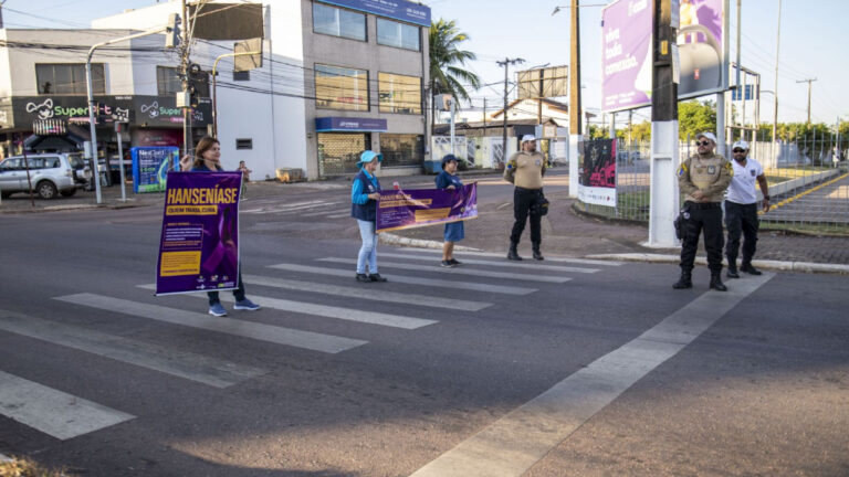 Prefeitura realiza pit-stop para conscientização e prevenção à hanseníase