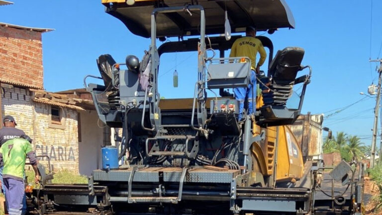 Ruas do bairro Nova Esperança começam a ser pavimentadas