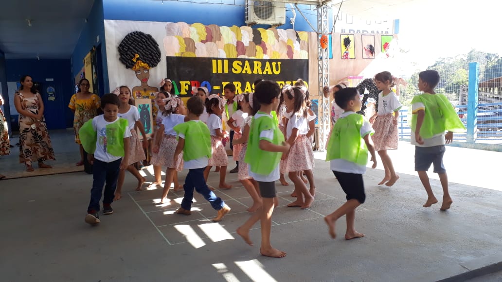 Semed participou do Sarau realizado na Escola Rural Tupi, na quinta-feira (13)