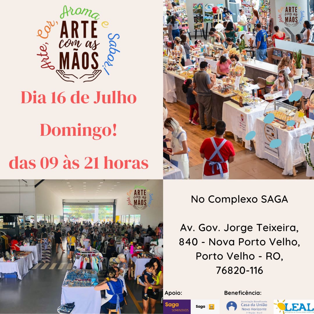 ANIVERSÁRIO: Festival Arte com as Mãos comemora 1 ano - por Gleyciane Prata - News Rondônia