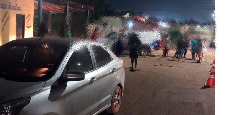 Motorista de Fiesta é preso por atropelar e arrastar casal de moto na zona sul - News Rondônia