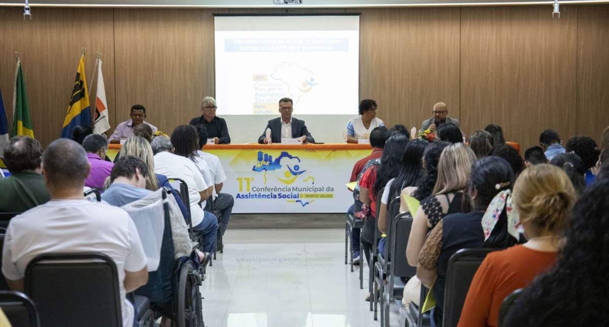11ª Conferência Municipal de Assistência Social de Porto Velho encerra nesta quarta-feira (12)